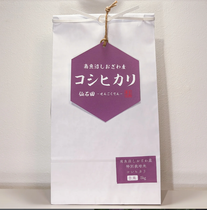 白米 5kg｜令和7年度米｜南魚沼しおざわ産コシヒカリ特別栽培米｜美味しいお米